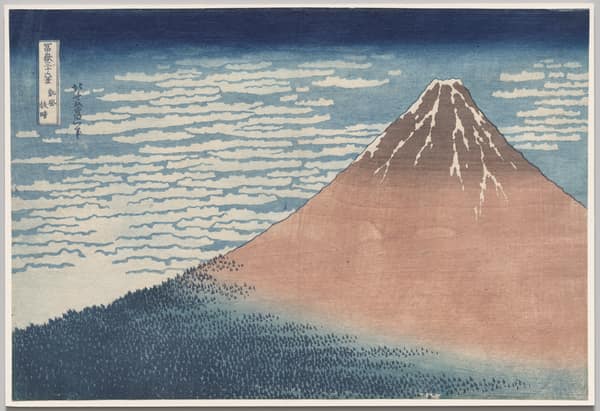 Red Fuji (South Wind, Clear Sky), full-bleed