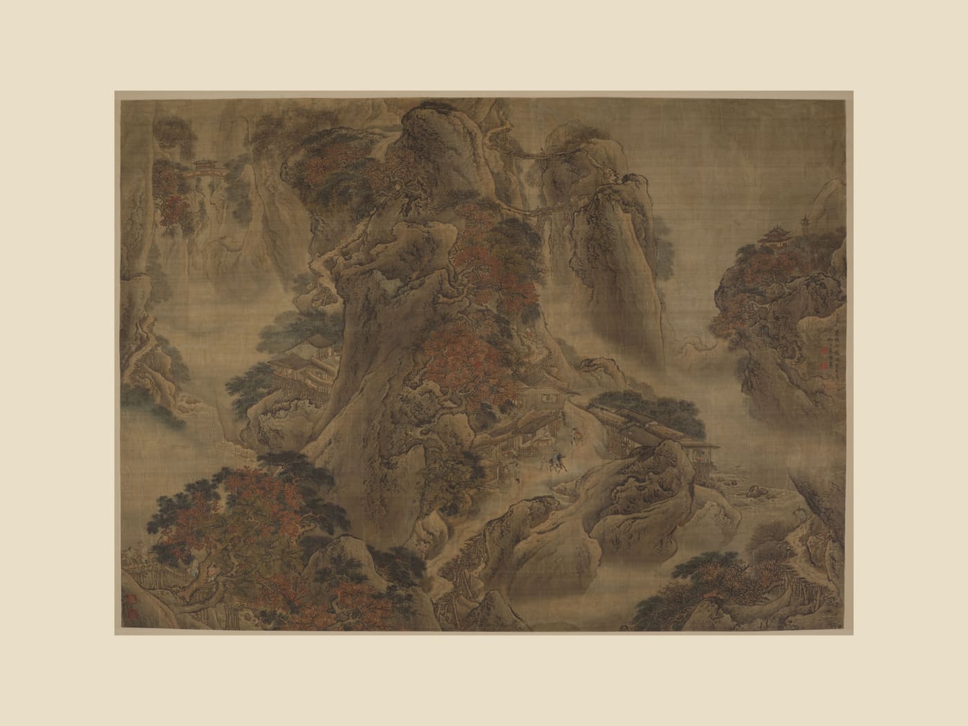 Road to Shu, beige border