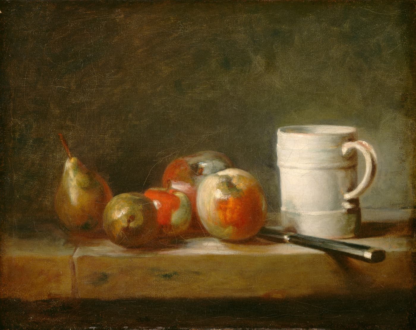 Still Life with a White Mug by Jean-Siméon Chardin