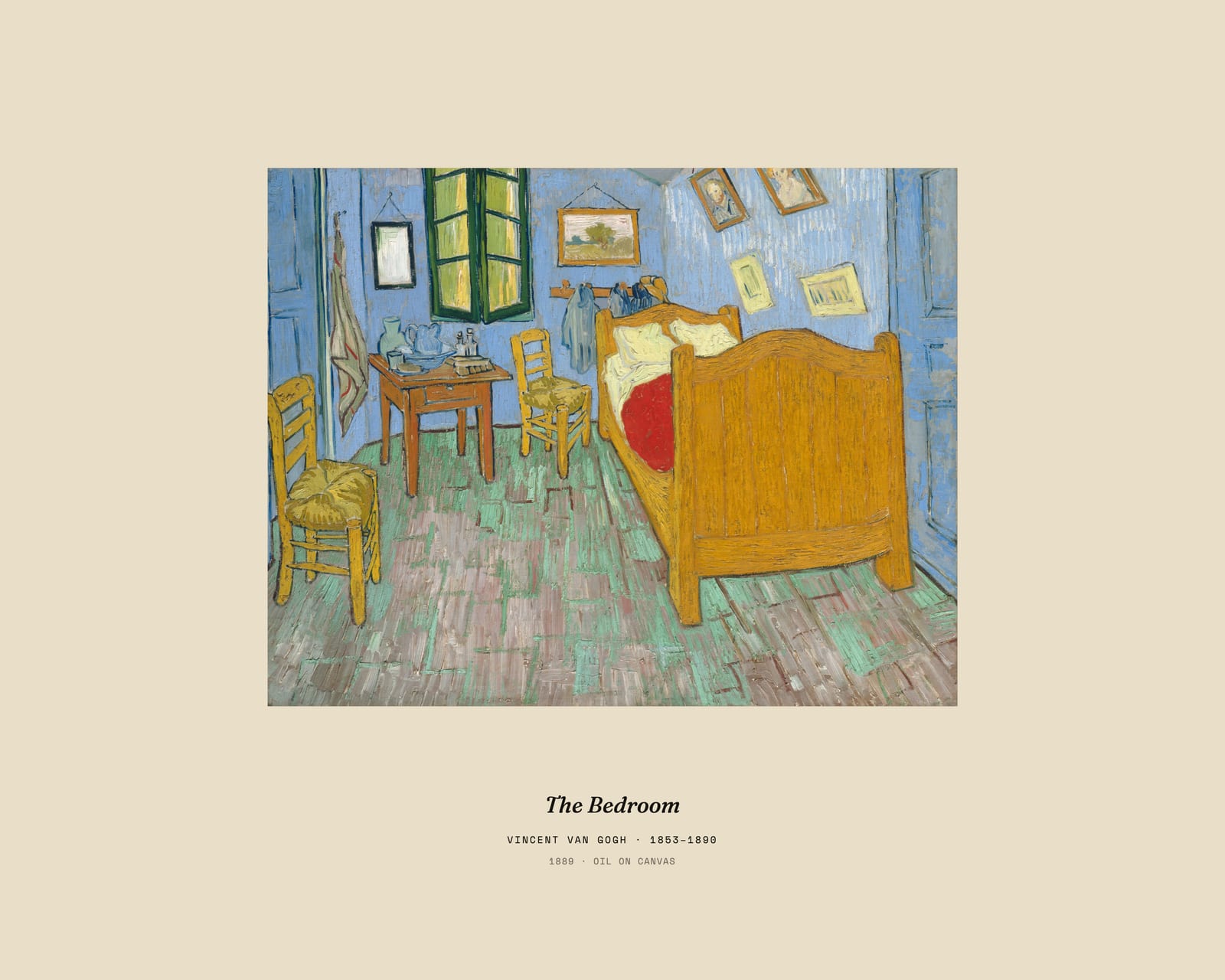 The Bedroom, museum caption