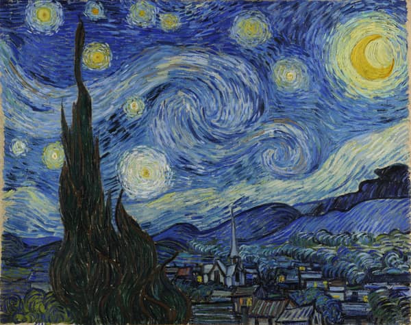 The Starry Night, full-bleed