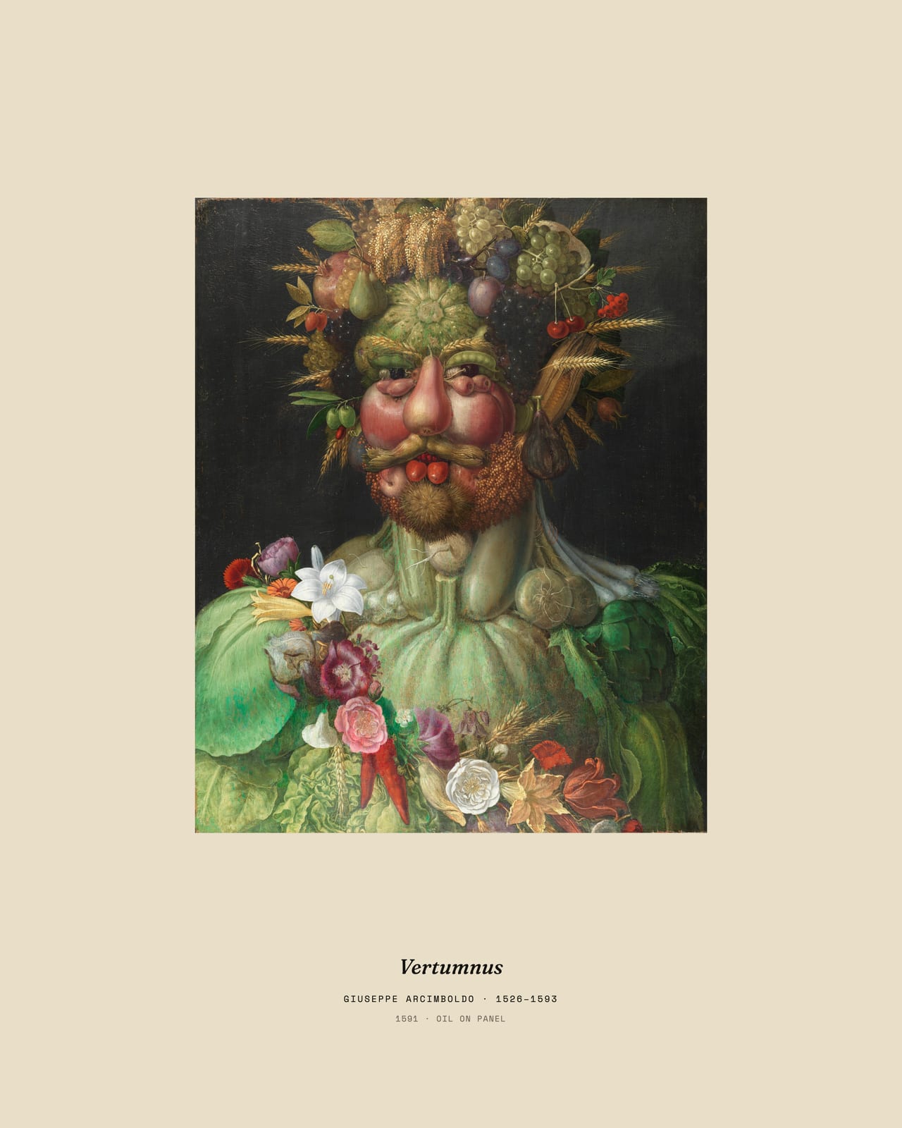 Vertumnus, museum caption